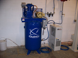 5 HP Compressor and Line Dryer